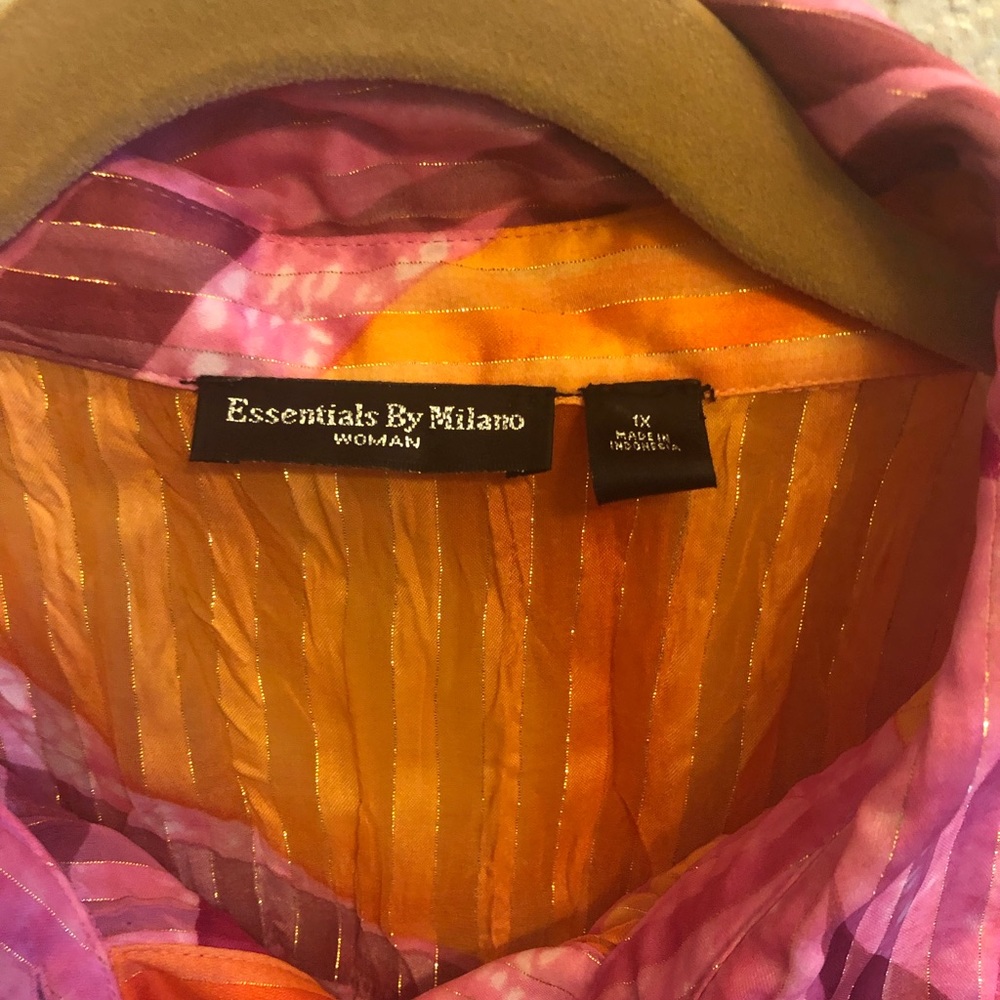 Essentials by Milano blouse - Picture 3 of 4